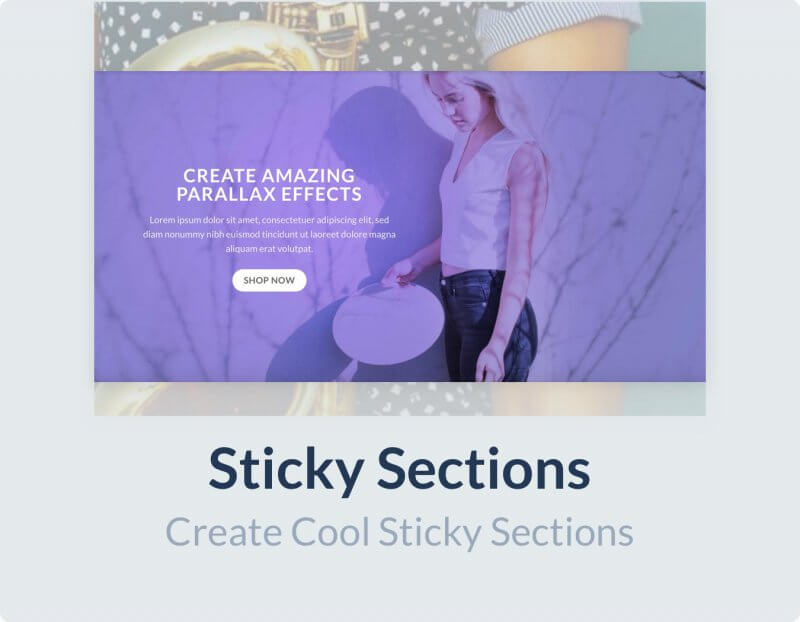 sticky-sections